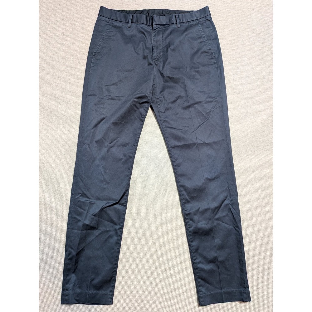 Bonobos Monday Mens Pants Navy 33x32 Weekday Warrior Slim Taper Chino Stretch - Picture 2 of 13